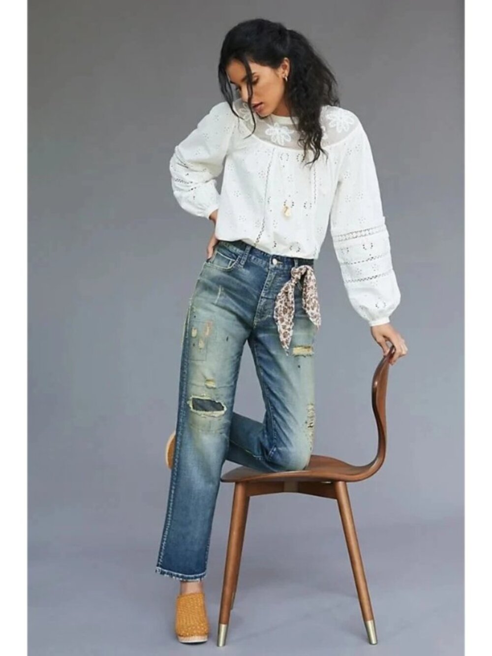 Anthropologie Pilcro The Borrowed Boyfriend Jean Sz 26
